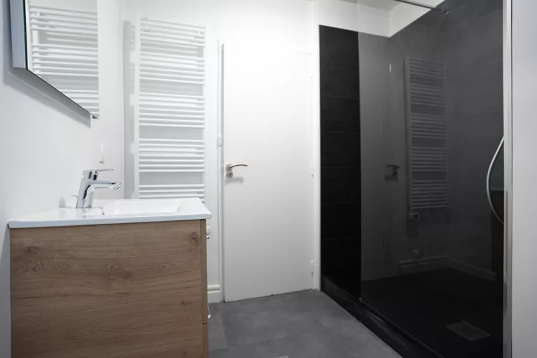 salle d'eau entièrement rénovée